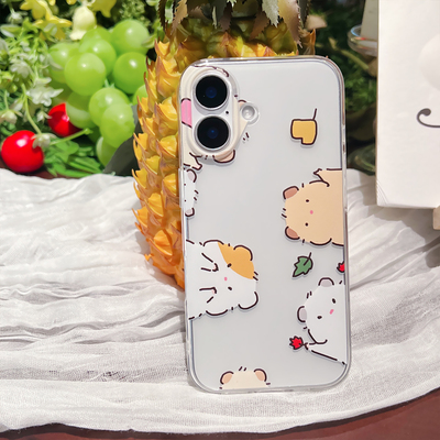 可爱鼠鼠适用于苹果4个包邮