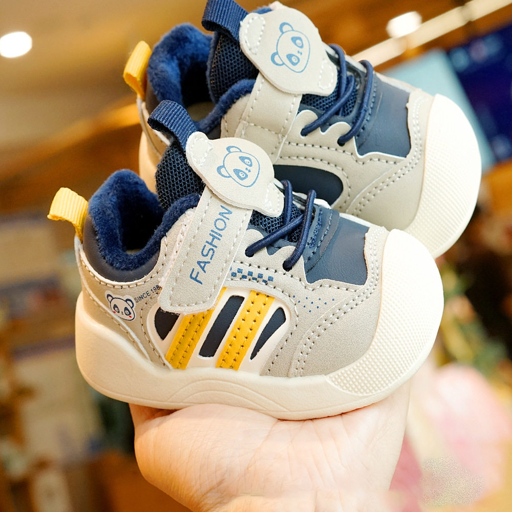 学步鞋冬季加绒加厚初学者宝宝鞋子1-2岁婴儿鞋子软底防滑防掉,童鞋/婴儿鞋/亲子鞋,婴儿步前鞋/袜鞋,淘宝优惠券,粉丝福利购,淘宝优惠卷