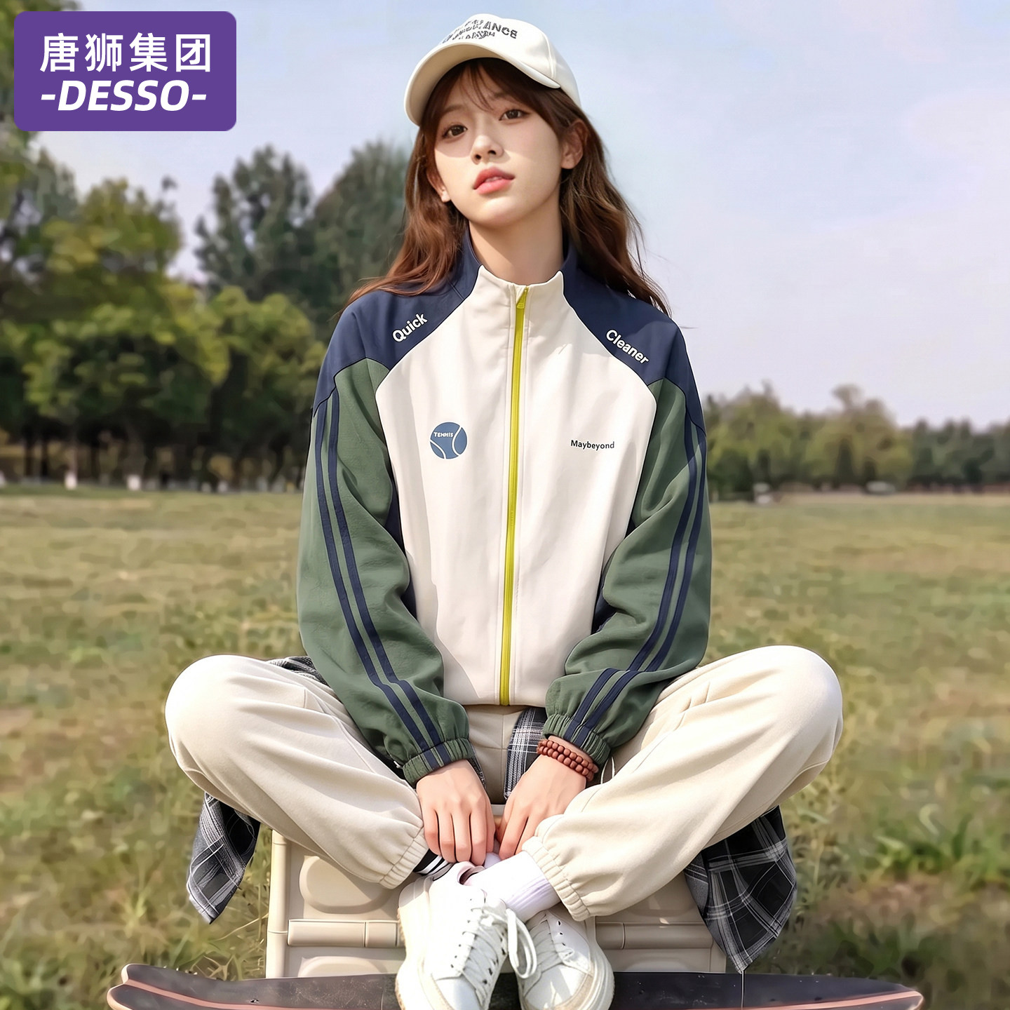 唐狮集团无帽卫衣女2026新款秋季图片
