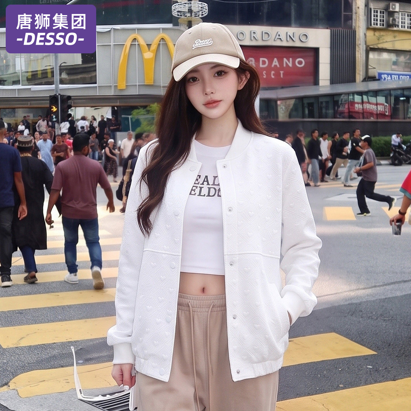 唐狮集团棒球服外套女款2026新款春秋季爆款时尚洋气休闲百搭上衣图片
