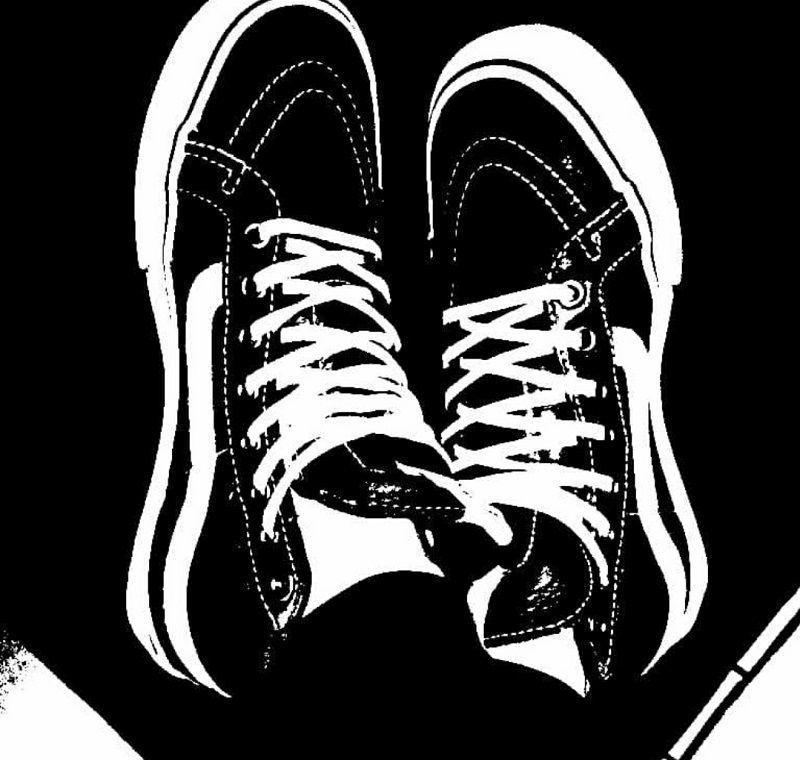 ÕýÆ·Vans SK8-Hi ºÚ°×¾µä¿î¸ß°ïÄÐЬŮЬ·«²¼Ð¬»¬°åЬVN-0D5IB8C