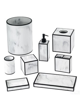 现 纽约下城公园进口Jonathan Alder水墨氤氲浴室套件洗漱套件