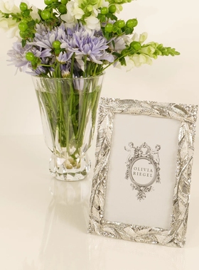 现 纽约下城公园进口olivia riegel叶子是天空飘落的羽毛水晶相框