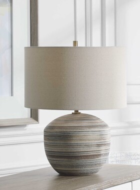 纽约下城公园进口uttermost布鲁斯特微观世界万花筒装饰台灯