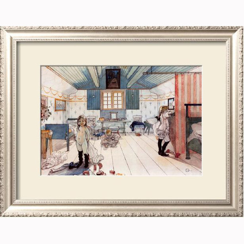 纽约下城公园进口房间装饰画画芯