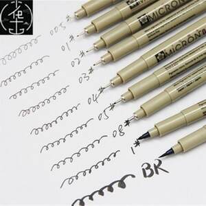 Pigma Micron Fine Line Pen 005 01 02 03 04 05 0810 BR