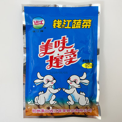 钱江牌小白兔美味榨菜90g袋装