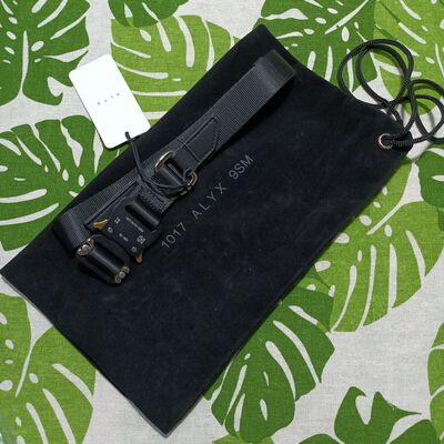 皮带alyx韩版百搭窄款战术光滑