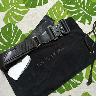 高街风战术金属扣帆布皮带