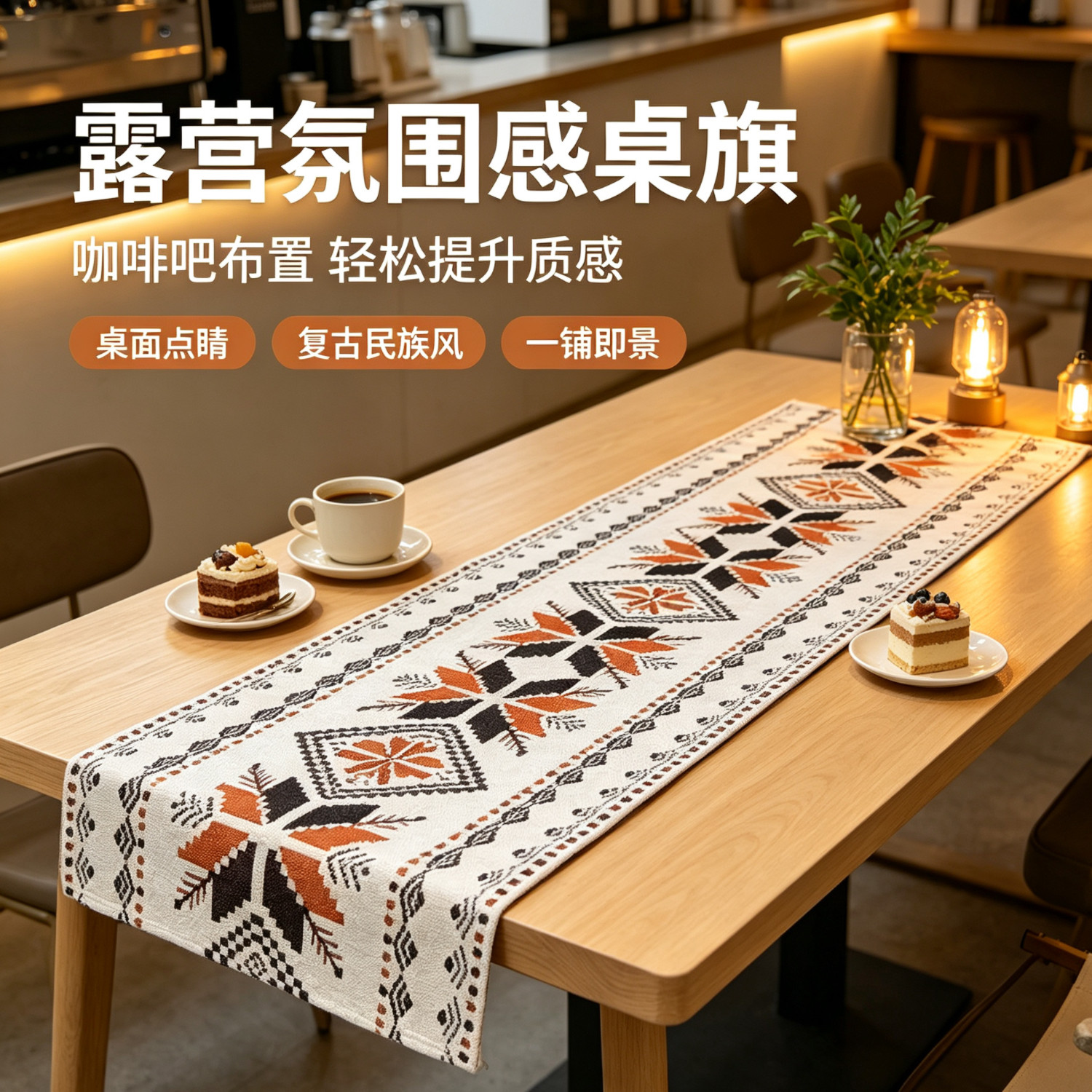户外蛋卷桌坐垫野餐桌布