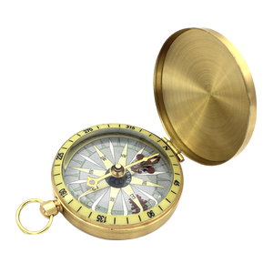 正品夜光防水挂扣式精度指南针