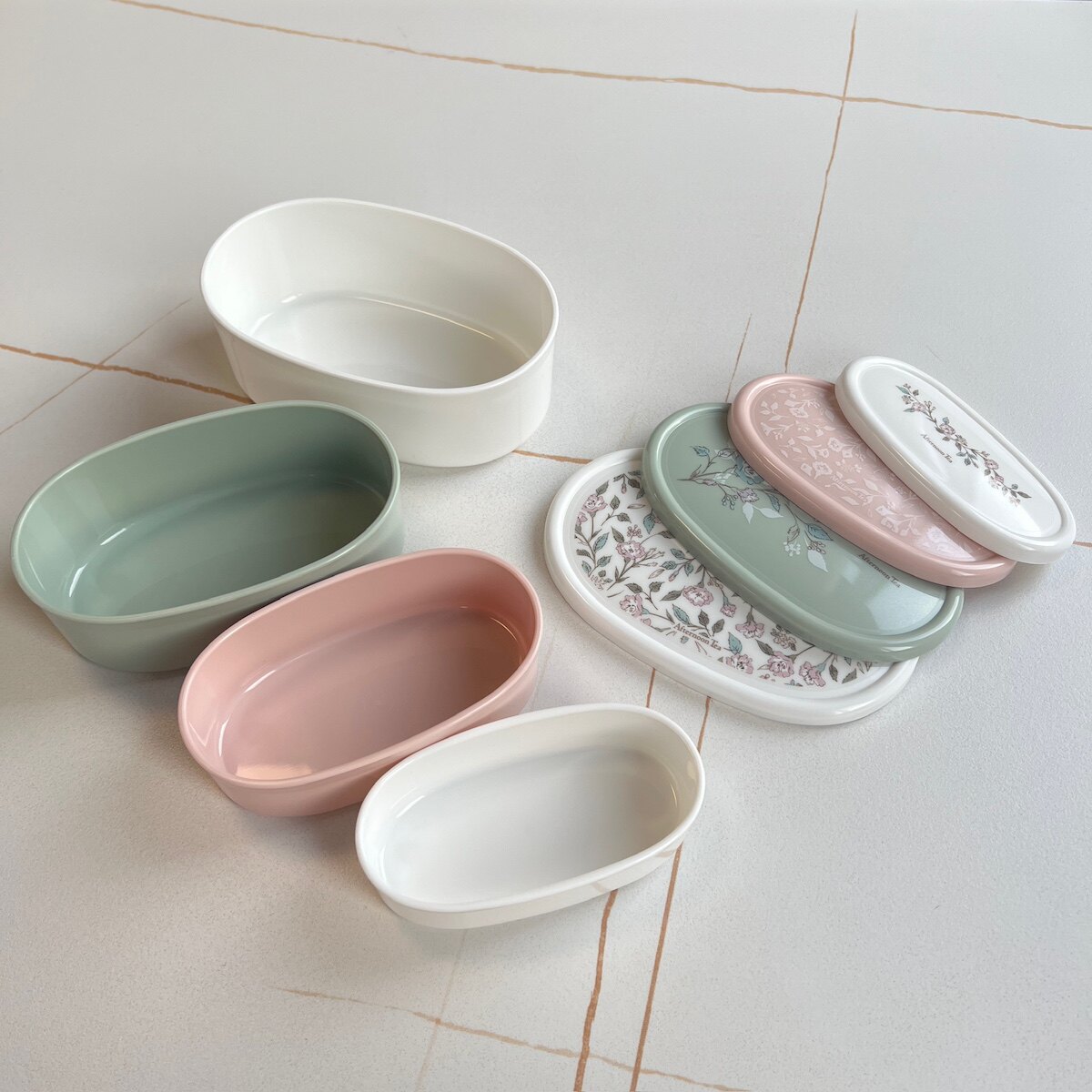 日本制afternoontea抗菌饭盒