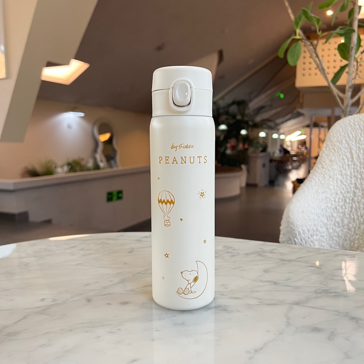 日本OSK史努比联名不锈钢保温杯