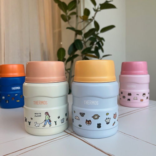 膳魔师焖烧杯可爱印花带勺焖烧罐