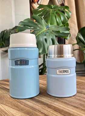 送收纳袋 膳魔师焖烧杯316无缝内胆不锈钢保温便携汤罐720ml带勺