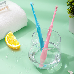 医洁单束牙刷软毛矫正托槽便捷尼龙刷丝清洁大牙口智齿正畸