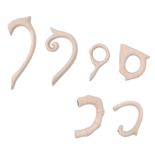 水流星陶艺把手石膏注浆模具茶壶茶杯水杯把手模具陶瓷泥浆注浆