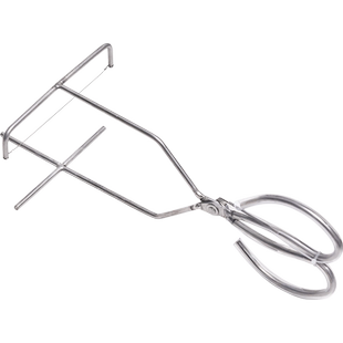 水流星陶艺工具不锈钢釉夹盘子杯子釉钳上釉浸釉施釉工具夹子卡钳