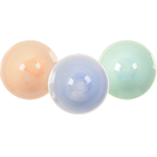 水流星陶艺中温釉料小清新色系缤纷糖果釉颜色釉娃娃粉陶瓷上色