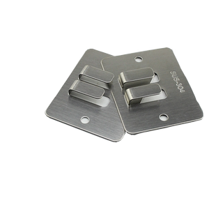 免打孔304不锈钢钢片调味架挂件厨房挂件壁挂配件贴片挂板送胶水