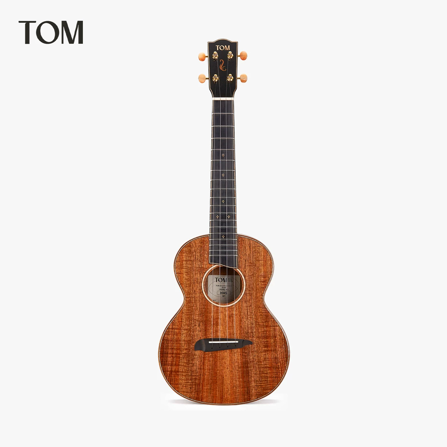 【珍藏新品】TOM全单板尤克里里M9HF虎纹相思木小吉他26寸小吉他