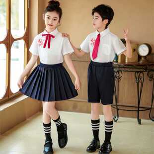 六一儿童演出服中国梦爱国班园服诗歌朗诵中小学生大合唱表演校服