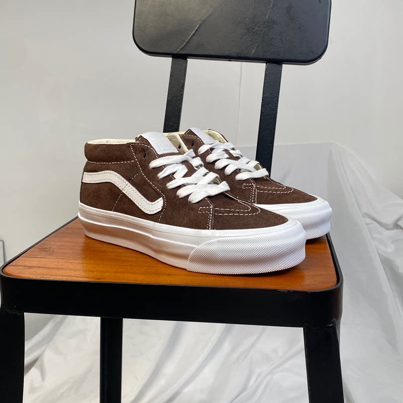 VANSSK8中帮帆布板鞋男女百搭