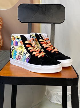 VANS范斯高帮帆布休闲板鞋