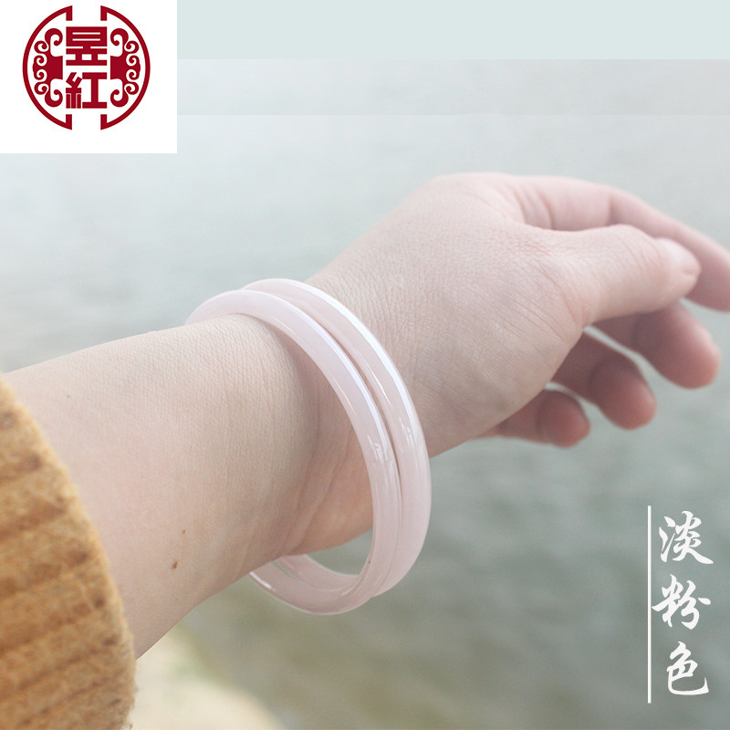 琉璃少女风多色内径抖音同款手镯
