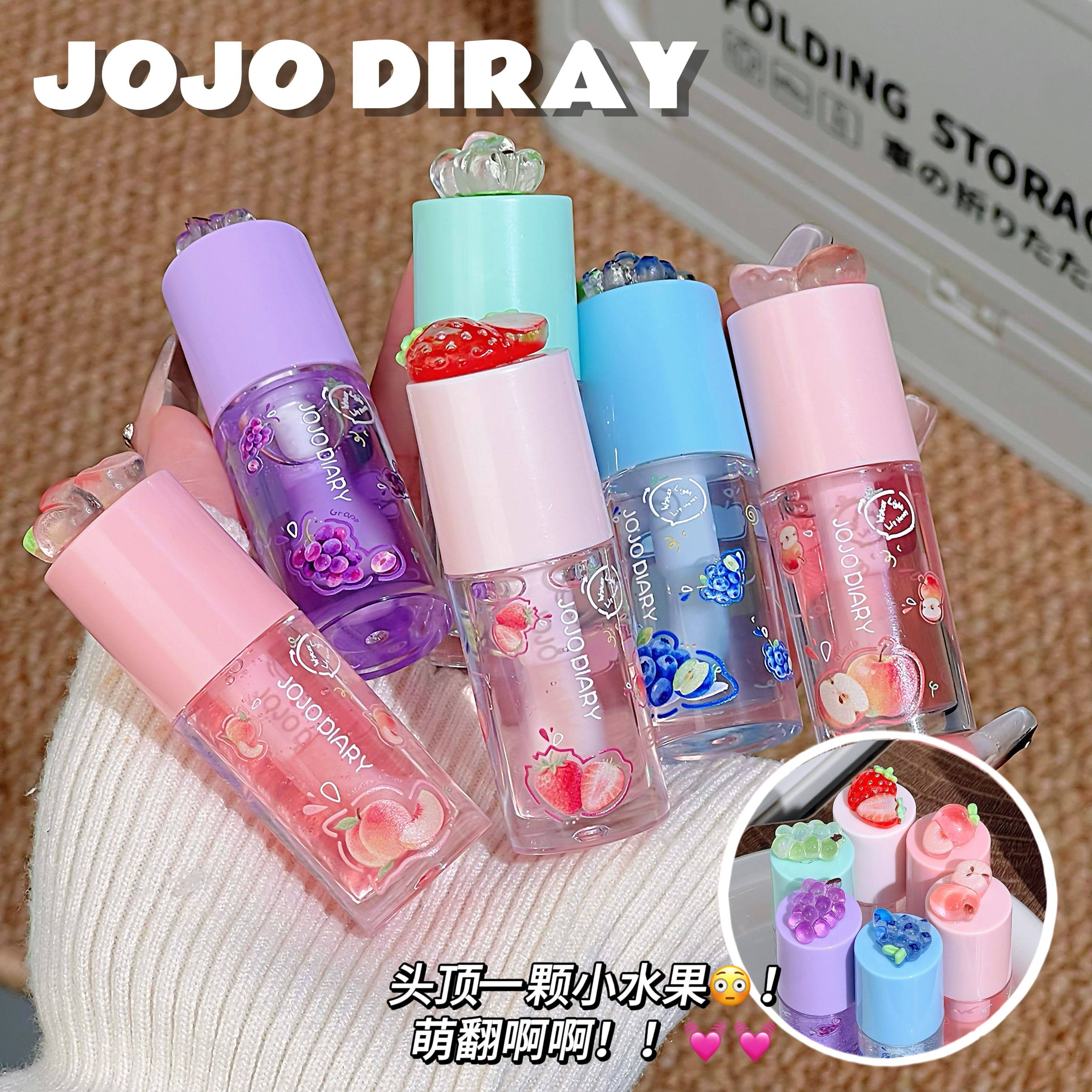 花落唇部精华利亚唇釉蜜汁多味果冻润唇膏水果淡化唇纹秋冬防干裂