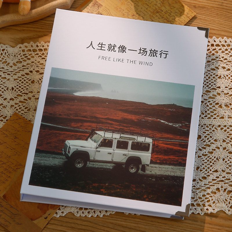 火车票飞机票车牌门票票据收纳册