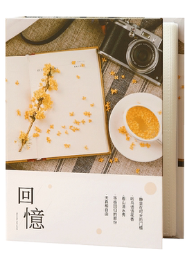 拍立得照片插页式相册本