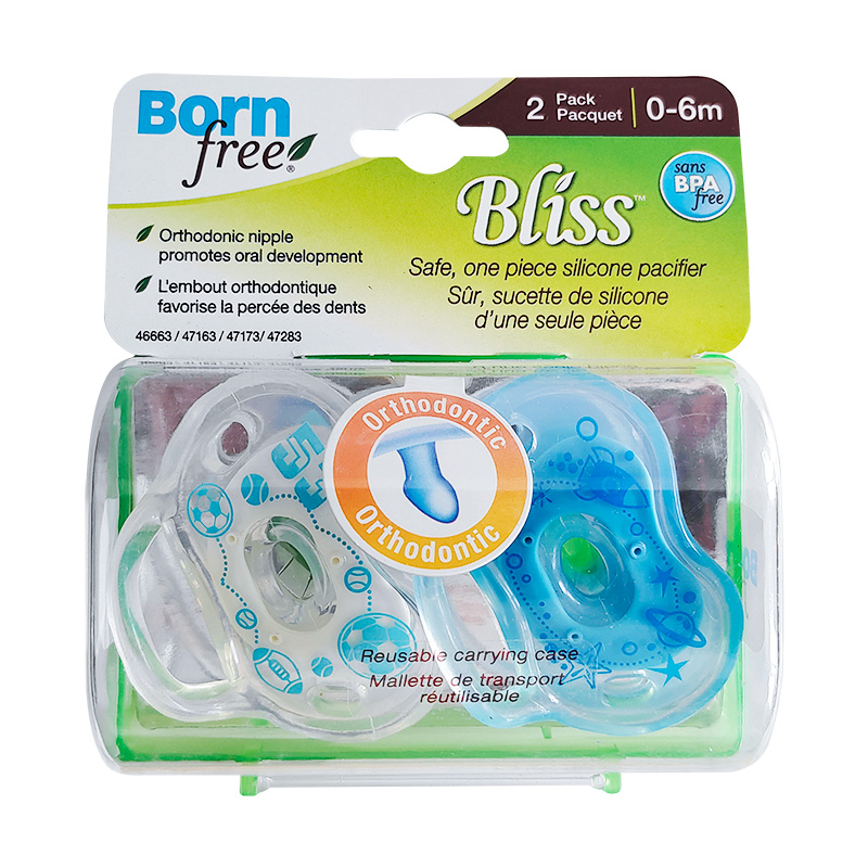 BornFree婴幼儿硅胶安抚奶嘴