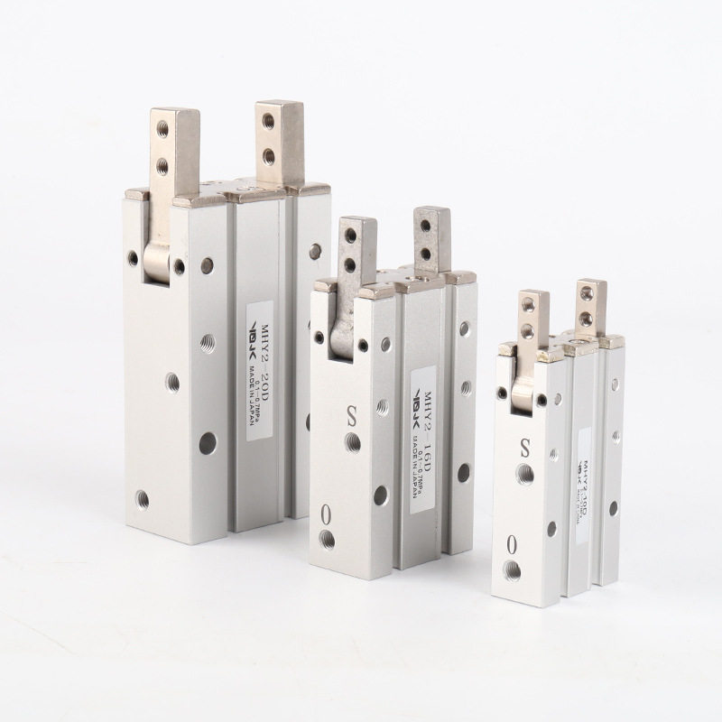 气动夹具气爪气缸180度打开气动mhy2手指气缸