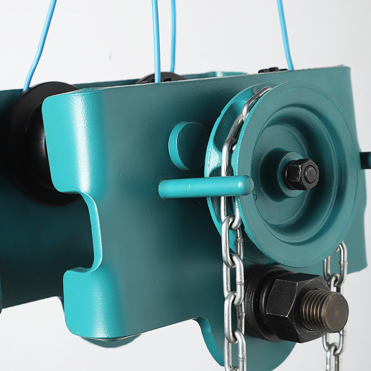 工字钢滑手拉单轨小车1t手推单轨3t小车手拉手推单轨跑车牧田