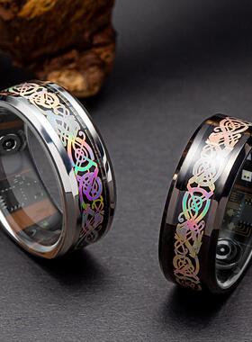 智能戒指分析监测戒指压力多功能运动心率情绪监测血氧睡眠健康