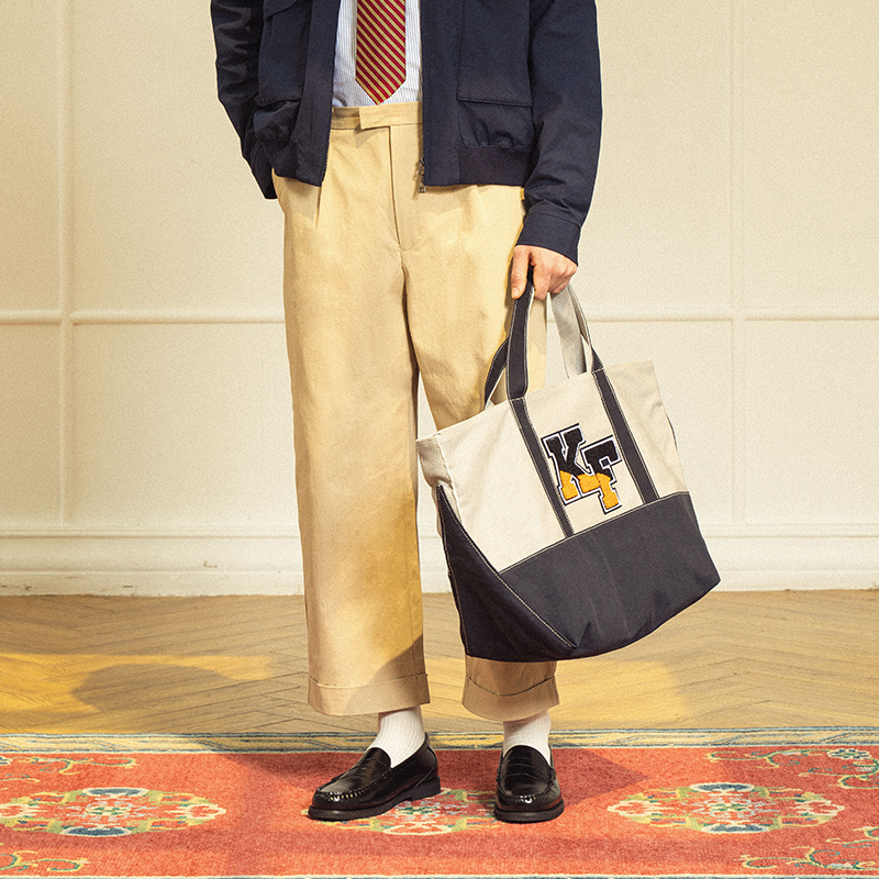 KUFFYLINK长裤宽松直筒阔腿裤