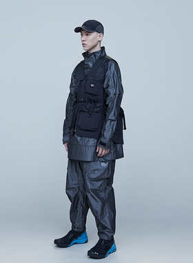 Steppyplus x WISDOM Multi-Pockets Vest联名户外多口袋机能马甲