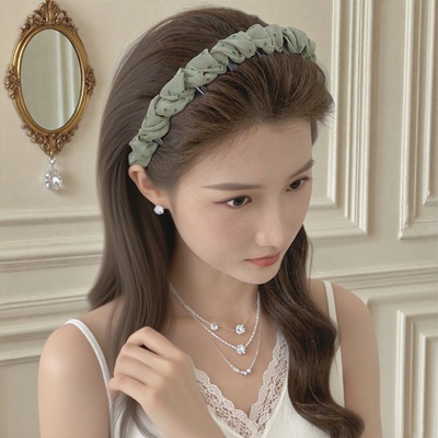 发箍高级感波点发箍女网红