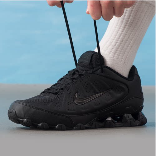 Nike耐克男子减震运动鞋低帮休闲跑步鞋黑色车缝线IR5118-002-001