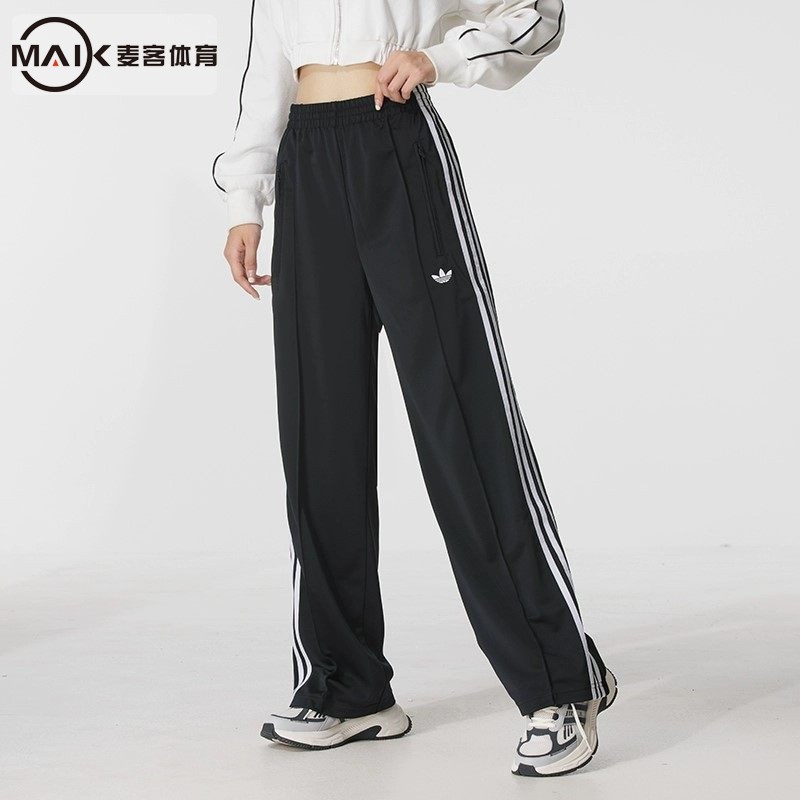 阿迪达斯三叶草女子阔腿裤