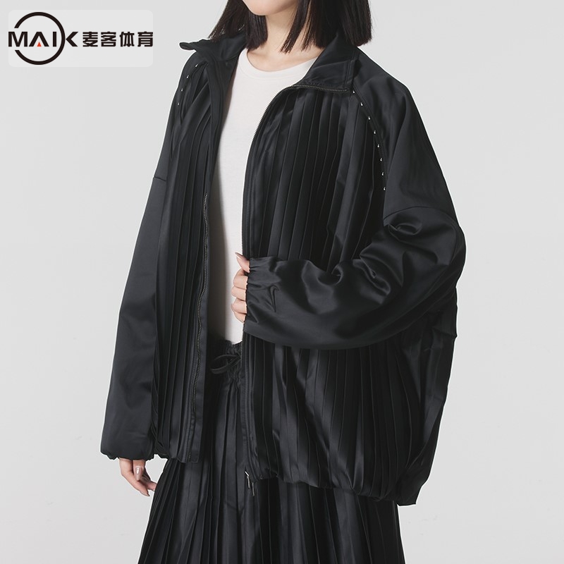 耐克女运动休闲立领夹克外套