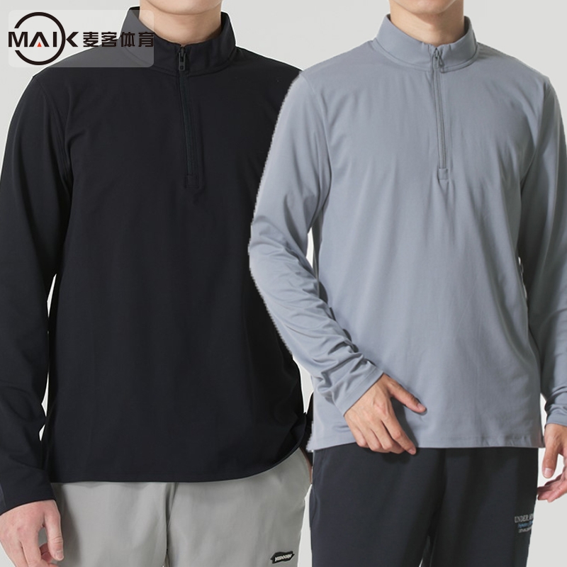 安德玛男子运动休闲长袖T恤