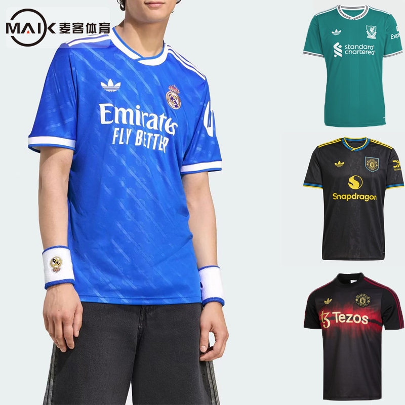 阿迪达斯男子短袖T恤运动休闲