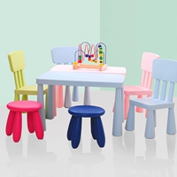 Học mẫu giáo dài bàn vuông có thể nâng và hạ bàn vẽ bé học viết bàn trẻ em bàn ghế nhà - Phòng trẻ em / Bàn ghế ghế cho bé