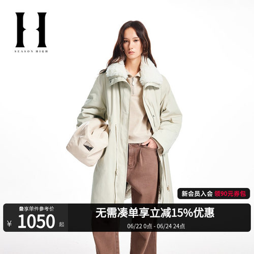 可拆卸毛领，防风拉链按扣双门襟