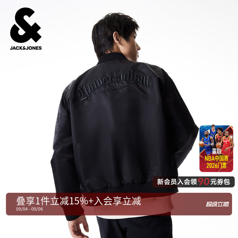 杰克琼斯男飞行员夹克男款美式图片