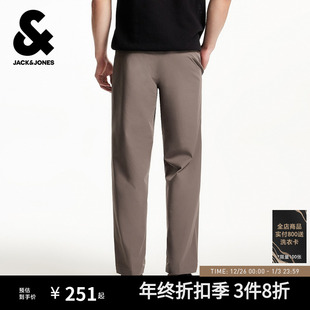 新款 通勤字母刺绣锥形休闲裤 九分裤 杰克琼斯男装 男款 子秋季 秋季 裤