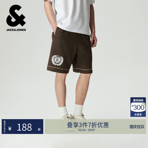 OVERSIZED版型，松紧抽绳腰头