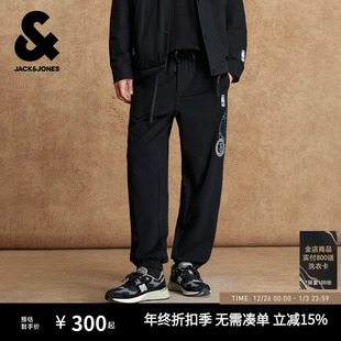 NBA联名运动裤 秋季 舒适裤 子潮长裤 杰克琼斯男装 休闲裤 2025年新款